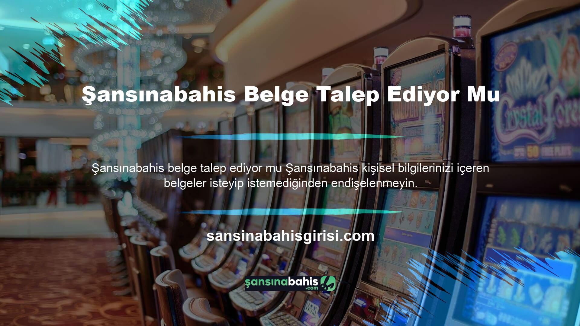 Şansınabahis ile kişisel bilgileriniz üçüncü taraflarla paylaşılmayacaktır