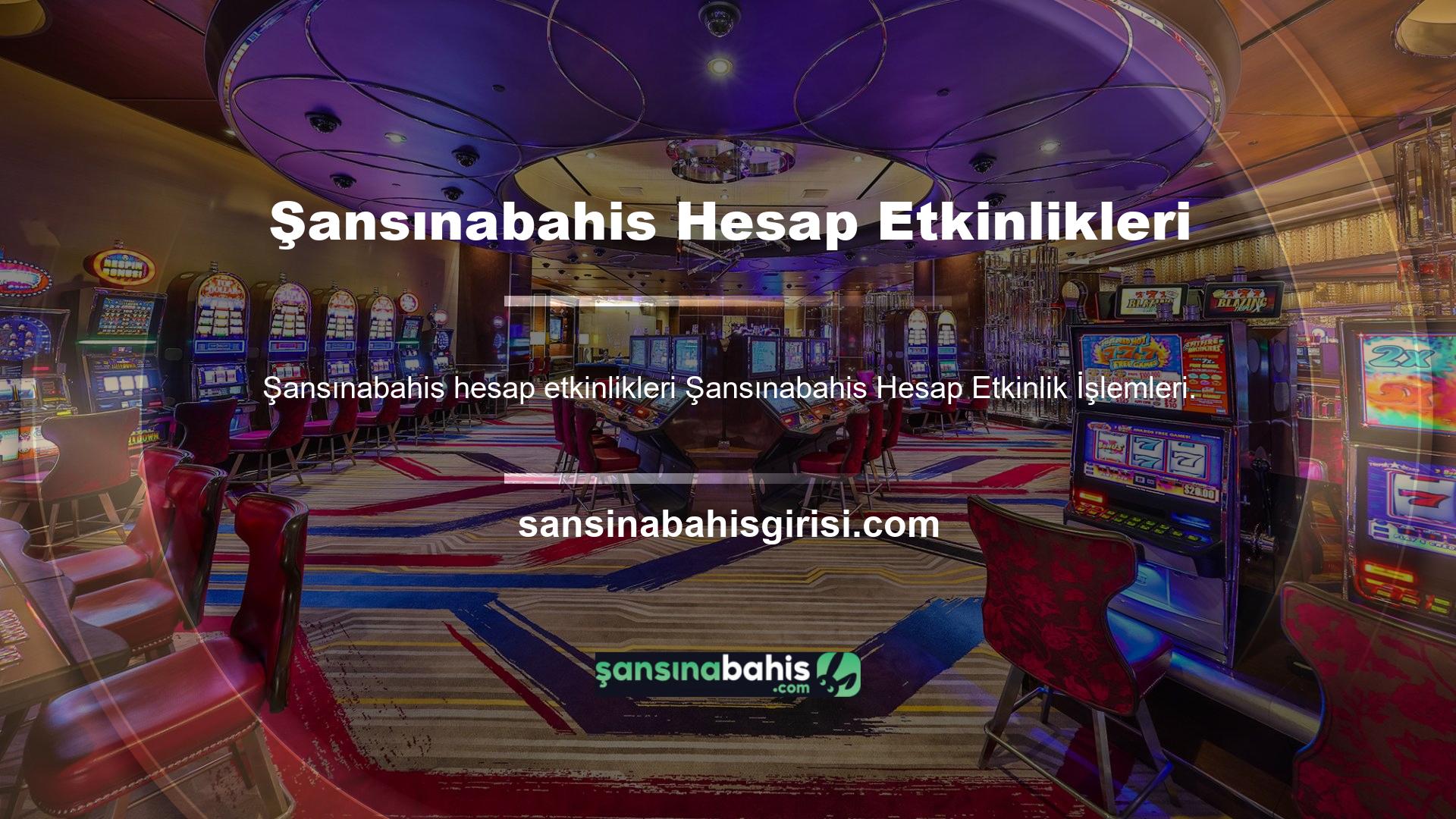 Şansınabahis katılmak için adınızla bir hesap oluşturmanız gerekir