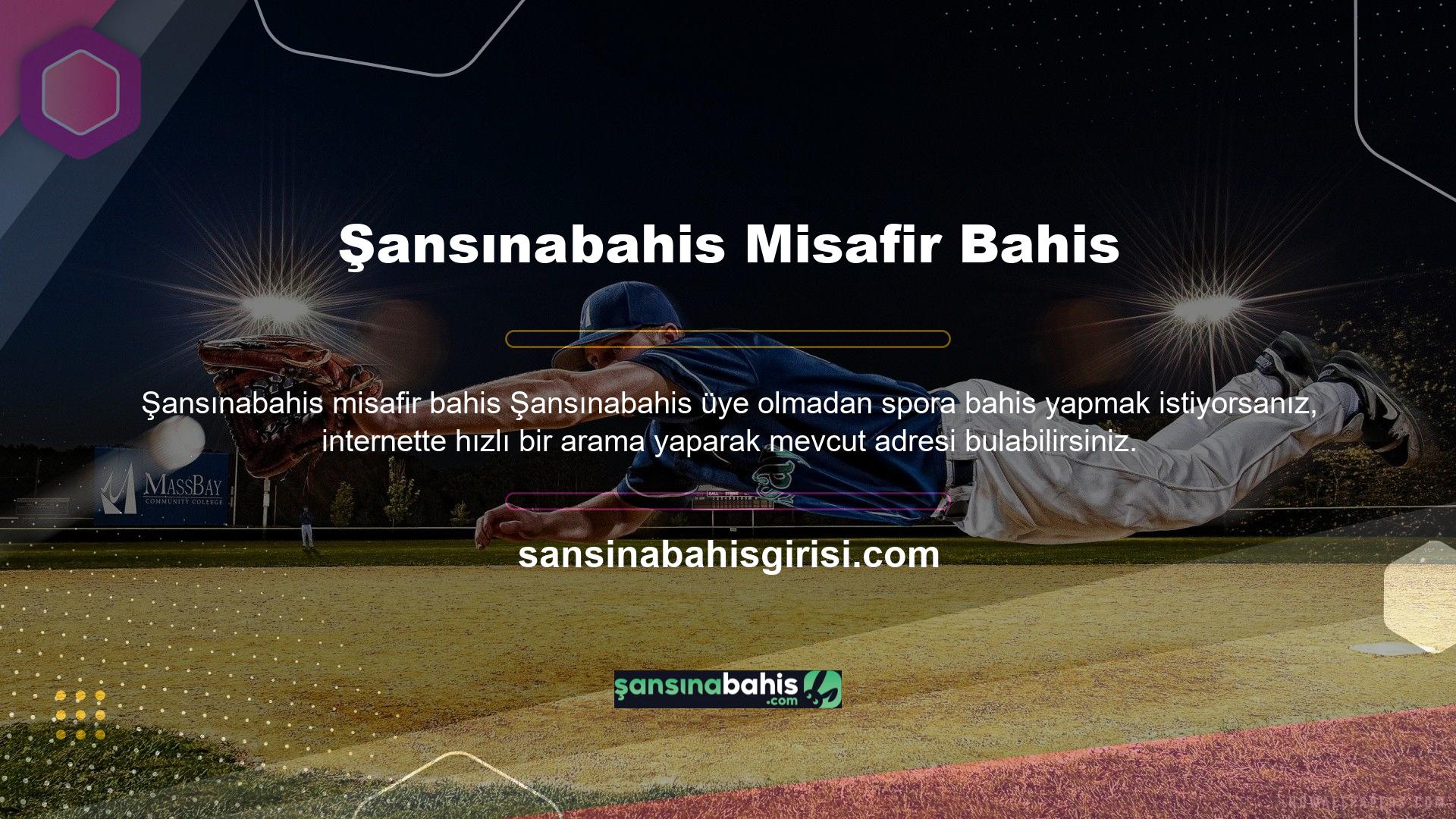 Şansınabahis harika ve ekstra oranlar ve binlerce bahis etkinliği ile yalnız kalmak için Şansınabahis Current Oturum Adım adresini ziyaret etmeniz gerekiyor